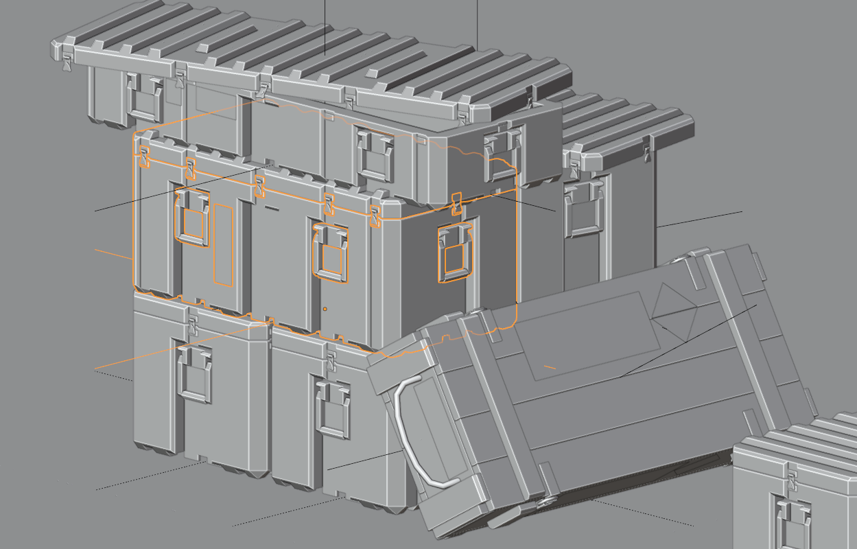 Precise origin placement