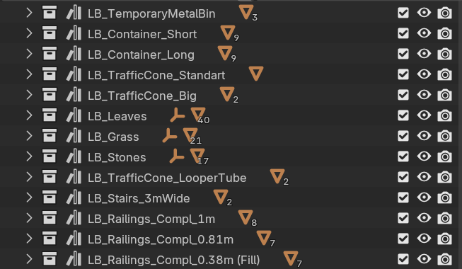 Structured collections